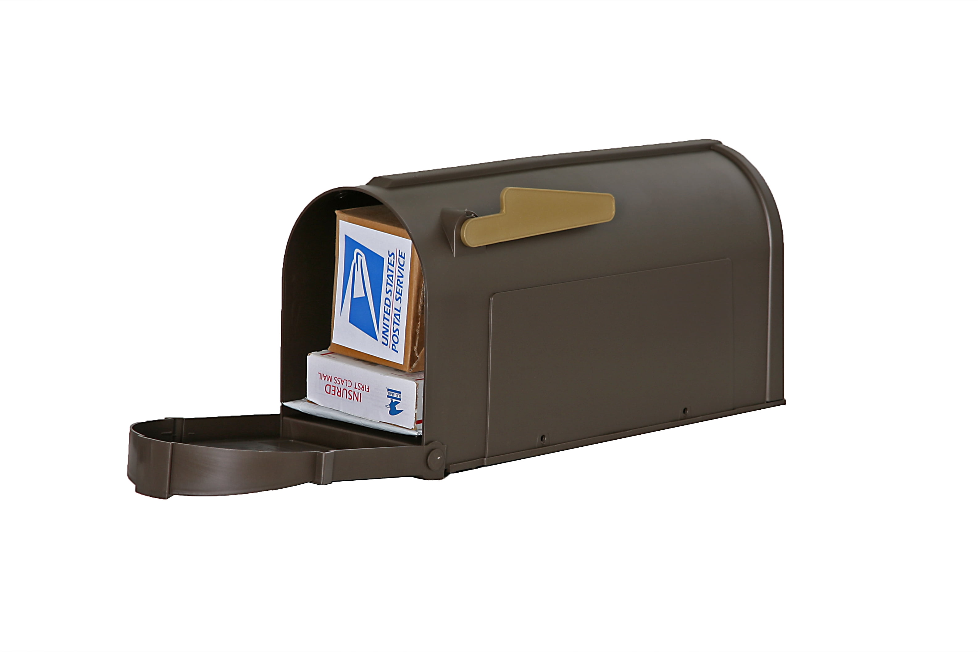 Postal Pro Hampton Plastic Mailbox - Bronze