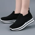 thumbnail image 5 of Fesfesfes All-Season Sneakers Women Shoes Loose Fashion Anti-Slip Sole Casual Mesh Breathable Women's Sports Shoes US:7(39), 5 of 5