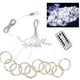 thumbnail image 1 of Linterna de Alambre de Cobre de 3*3M, Cadena de Luz de Cortina Con Control Remoto Usb, Luz Blanca Irfora Cortina de luz, 1 of 7