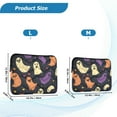 thumbnail image 4 of FORMRS 13"-13.3" Laptop Sleeve Protective Case Soft Carrying Quilted Computer Bag Cover, Purple Halloween Ghosts, 4 of 7