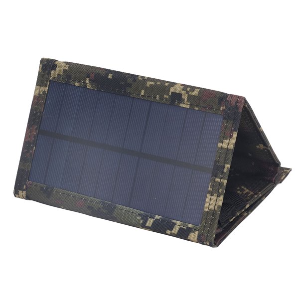 Cargador de panel solar plegable NikouMX 10W 5V portátil