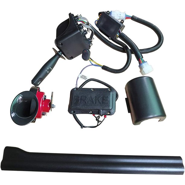 Dr.Acces Golf Cart Turn Signal Kit with Horn Brake Light Switch, 9Pin