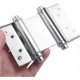 thumbnail image 2 of Double Action Spring Hinges Self Closing Door Hinges Heavy-Duty Stainless Steel, 2 of 5