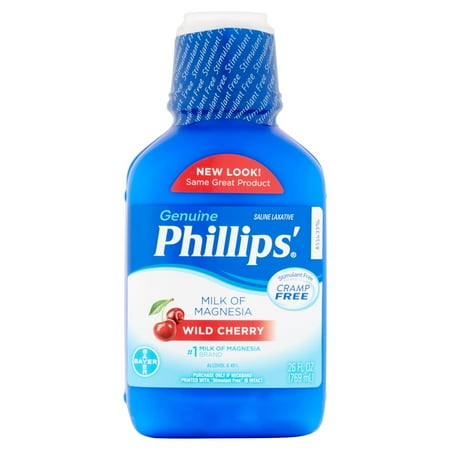 Bayer Phillips' Wild Cherry Saline Laxative, 26 fl oz