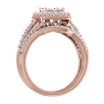 thumbnail image 2 of 1 1/2 Carat Diamond Engagement Ring Band in 14K Rose Gold (Ring Size 10.5), 2 of 5