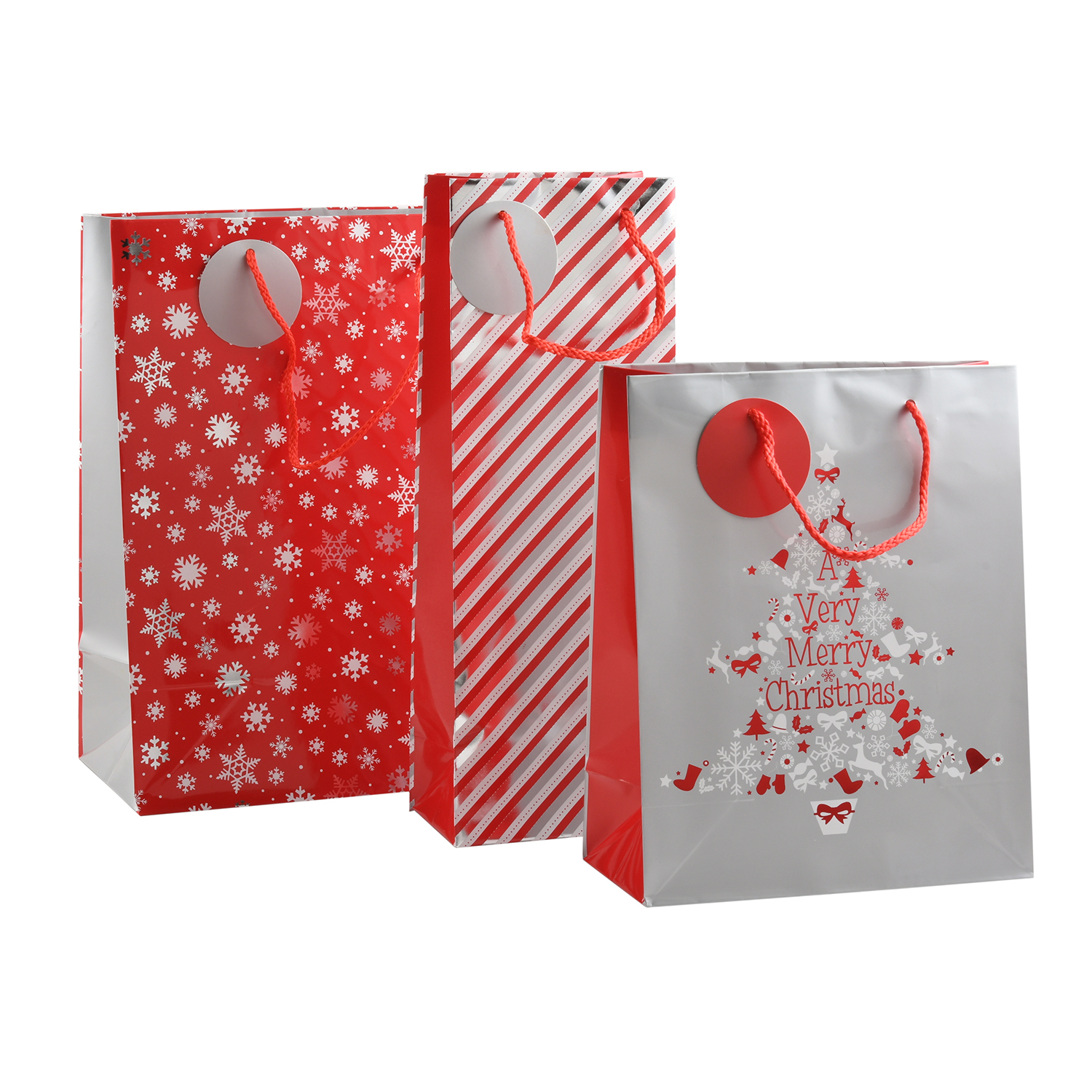 christmas shopper bag