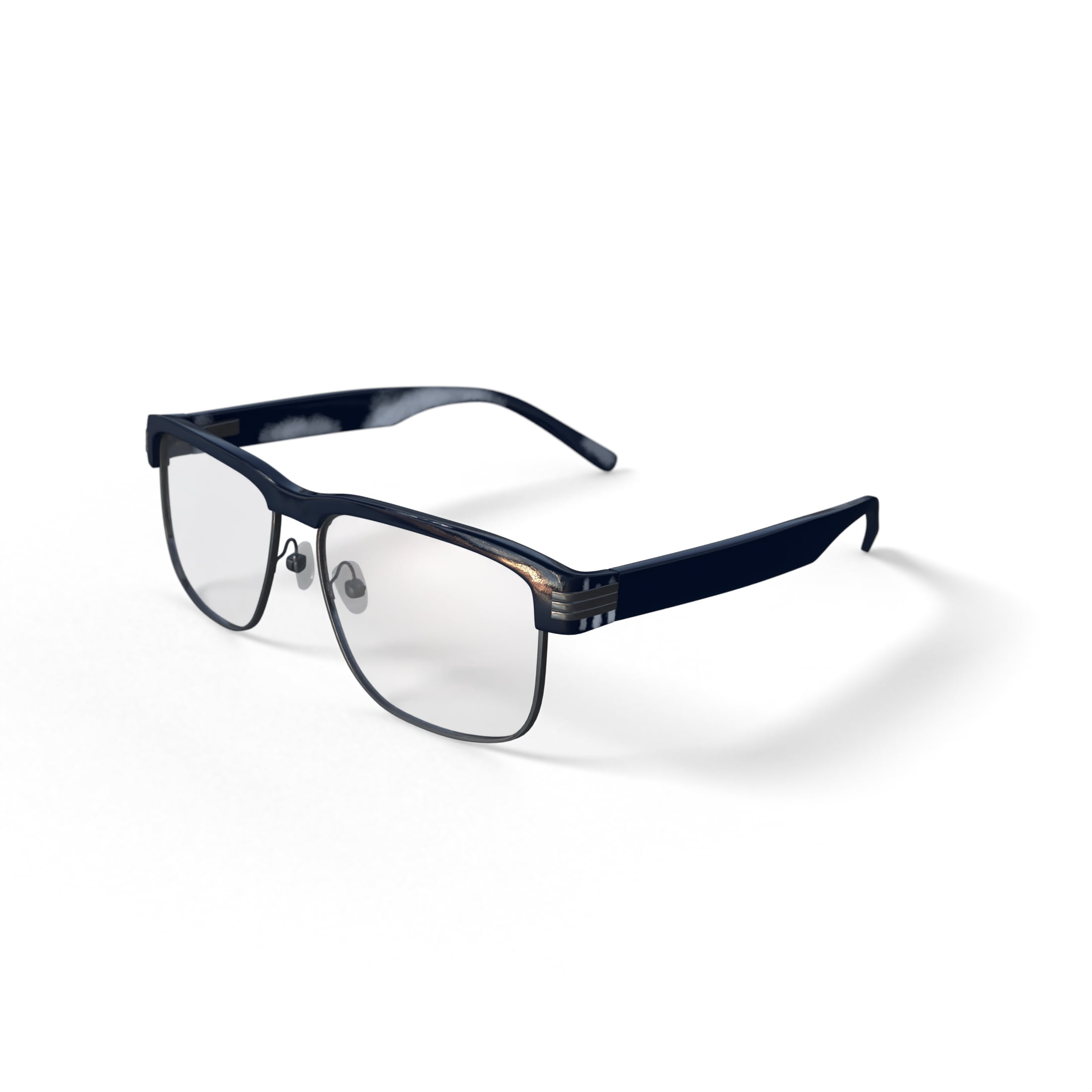 Reverb Men's RVMO5108 Prescription Eyeglasses with Case, Black