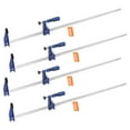 thumbnail image 1 of VEVOR Bar Clamps for Woodworking 4-Pack 36 inch Opening Lockable F Clamp Cast Iron, 1 of 9