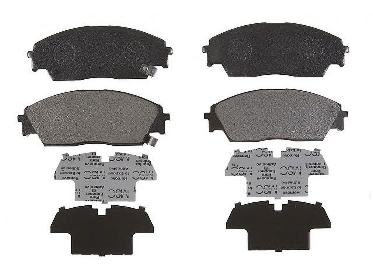 Disc Brake Pad Set Fits select: 1988-1991 HONDA CIVIC, 1988-1990 HONDA PRELUDE 2.0S