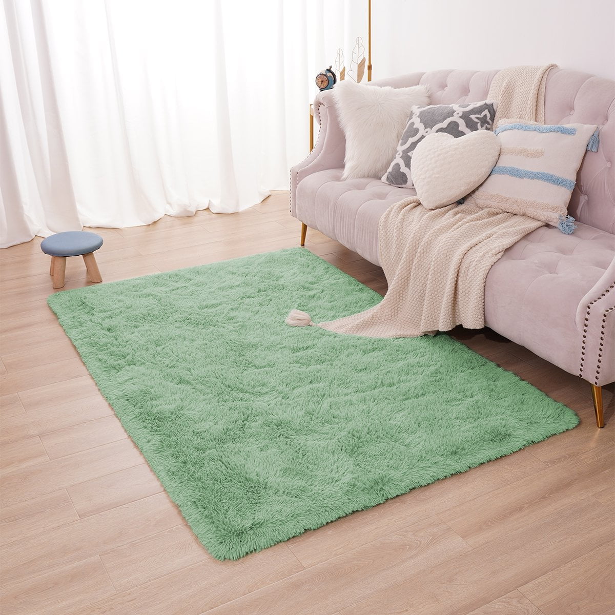 Machine Washable 50x160cm Rugs for Bedroom, Fluffy Shaggy Bedside Floor  Dorm Area Rug, Soft Fuzzy Non-Slip Indoor Room Carpet for Kids Boys Girls  Teen Home Decor Aesthetic, Nursery 