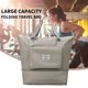 thumbnail image 4 of Bolsa de viaje de deporte plegable de gran capacidad impermeable para mujer (Gris) Ehuebsd Nuevos Originales, 4 of 6
