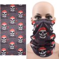 thumbnail image 1 of Pañuelo mágico para la cabeza con variedad de estilos para deportes al aire libre, equitación, máscara de calavera para la cabeza, baile callejero, hip hop, payaso, protector solar, pañuelo sin, 1 of 6