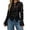 a-347Black113, variant on Womens High Neck Long Sleeve Lace Blouse With Hollow Button Front Closure Form Fitting For Party Club Evening Occasions Leisure Top