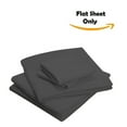 thumbnail image 3 of The Great American Store Ultra-Soft 1800 Series Microfiber Solid Flat Sheet (Pack of 6, King, Grey)- Top Sheets - Hypoallergenic - Wrinkle, Fade, Stain Resistant, 3 of 5