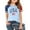 2-Light Blue, variant on FUZHIQ Girls 4th of July Shirt Kids USA Shirts American Flag Tshirt Girls Boys Patriotic T Shirt Independence Day Tee Tops