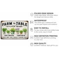 thumbnail image 2 of Kitchen Herbs Metal Sign Farm To Table Tin Sign Vintage Wall Art Decor For Kitchen Garden Farmhouse 8x12 Inch, 2 of 13