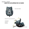 thumbnail image 5 of Portabebé Autoasiento D’bebé Mai Travel 3 En 1 Gris Claro, 5 of 5