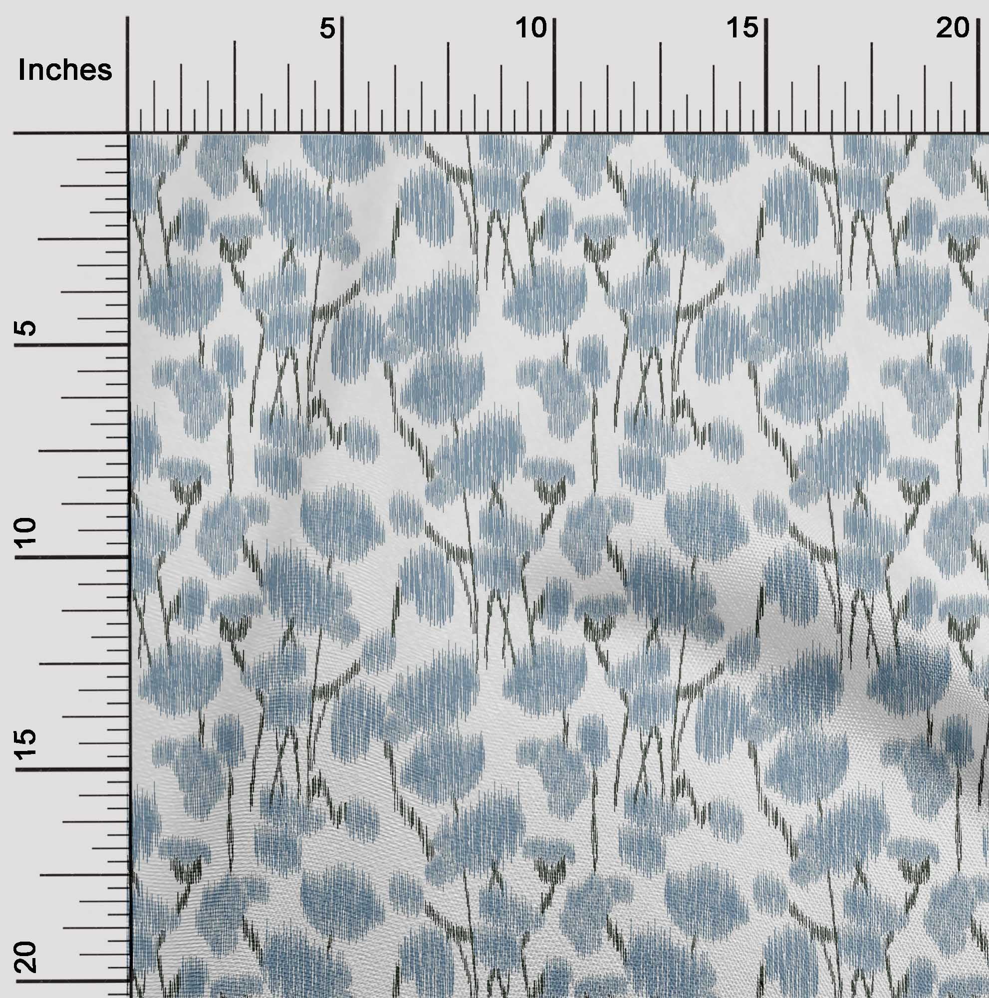 Ledger Dabbles Blue 42 Inch Cotton Poplin Pre Order main image 0