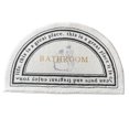 thumbnail image 1 of jifeng Non-Slip Floor Rug Doormat Indoor Machine Washable Dryable Effective Grip Carpet Bathroom Semi-circle, 1 of 9