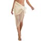 thumbnail image 2 of Pareos de Playa Bohemios para Mujer, Pareos de Transparente para Bikini, Faldas para Trajes de Baño. Albaricoque Talla Única, 2 of 8