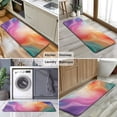 thumbnail image 6 of Rainbow Tie Dye Swirl Pattern Kitchen Rug Mat,Kitchen Runner Rugs Non Skid Washable,Decorative Kitchen Floor Mats for Kitchen,Sink,Laundry,17"x47.2", 6 of 7
