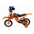 thumbnail image 4 of Bicicleta Infantil MotoCross Niño R-12 Ruedas Entrenamiento Naranja, 4 of 5