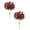 C*2, variant on Ayprnig Artificial Red Flower Artificial Mums Artificial Outdoor Sunset Mums Flowers Windproof No Fade Or Wilt For Garden Porch Home Decor Autumn Decor Artificial Mums That Look Real Fall Mums