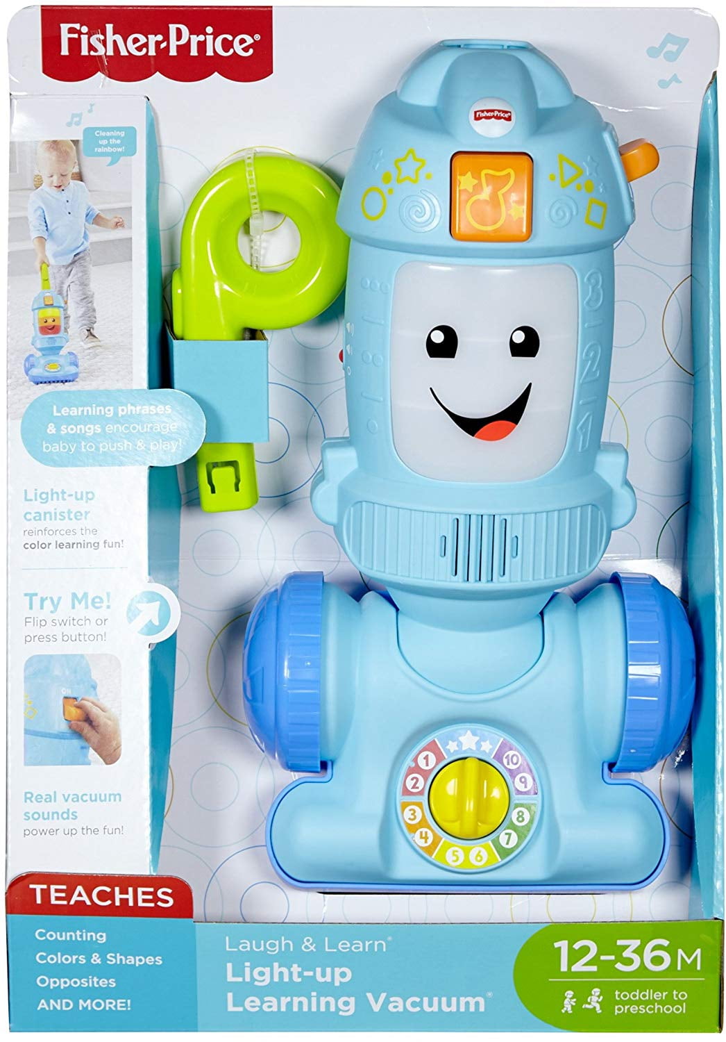 fisher price light up learning vacuum