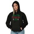 thumbnail image 3 of Funny Christmas Ho Ho Friggin Ho Unisex Plus Fleece Graphic Hoodie Brisco Brands 2X, 3 of 5