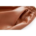 thumbnail image 5 of Baberdicy Women's Pants Women's High Waist Faux Leather Shorts Pu Leather Shorts Shorts for Women Brown, 5 of 5