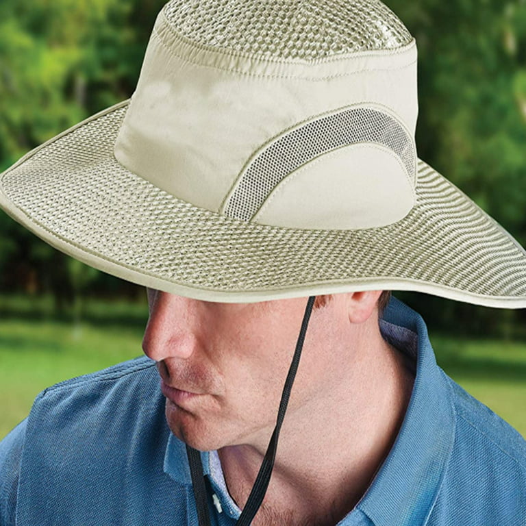 UPF 800+ Women's Men's Beach Hat - for Sun Protective with UV Reflective  Technol