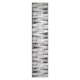 thumbnail image 1 of 594572 Zielle Soft Shag Painterly Modern Rug Gray Area Rug Runner 2'2" x 10', 1 of 3