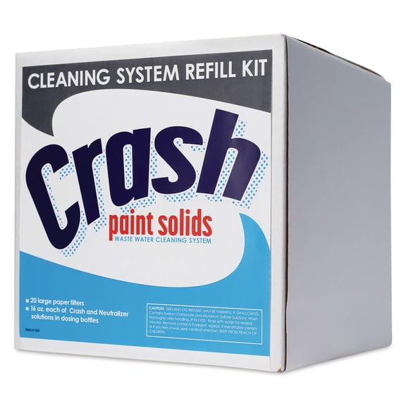 Golden Crash Paint Solids Waste Water Cleaning System, Refill Kit