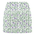 thumbnail image 4 of Girls' Skort Sports Tennis Skirt Solid Color Loose High Waist A-line Skirt for Girls 2-12Y, 4 of 5