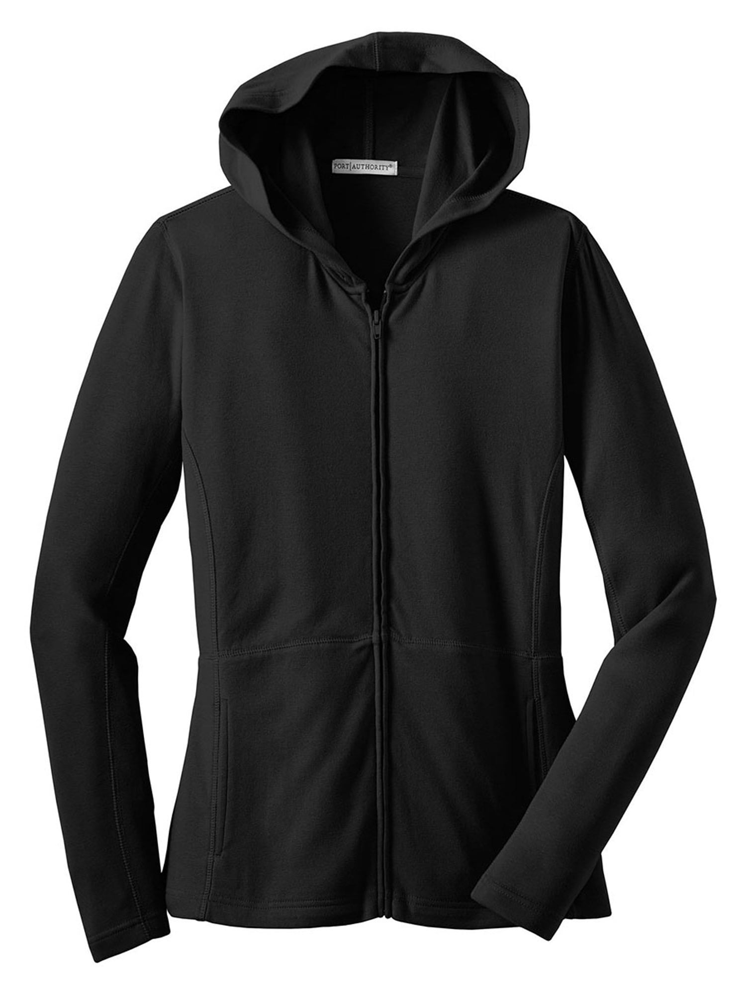 Port Authority Women's Casual Slash Pocket Full Zip Hooded Jacket L519 