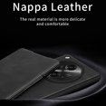 thumbnail image 3 of ELEHOLD Luxury Flip Leather Case for OnePlus Open Premium Napa Leather Hidden Bracket Kickstand Ultra Slim Thin Business Style Men Women Anti-Scratch Shockproof Case for OnePlus Open - White, 3 of 10