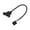 With ears, variant on Internal Wiring Type C Female 9-Pin USB Header Cable, 20CM USB 2.0 Front Port Wire for PC Front Port Service Use