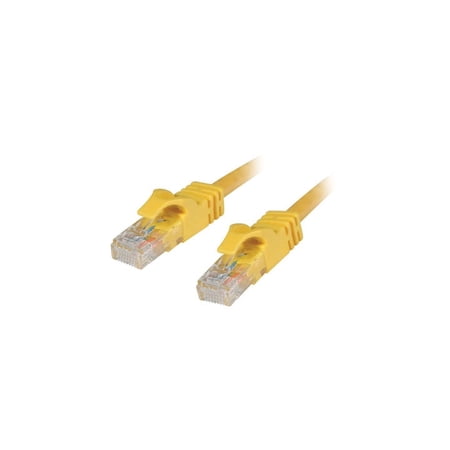 C2G 75ft Cat6 Ethernet Cable - Snagless Unshielded (UTP) - Yellow - Patch cable - RJ-45 (M) to RJ-45 (M) - 75 ft - CAT 6 - molded  snagless  stranded - yellow price history on PriceWatchPro