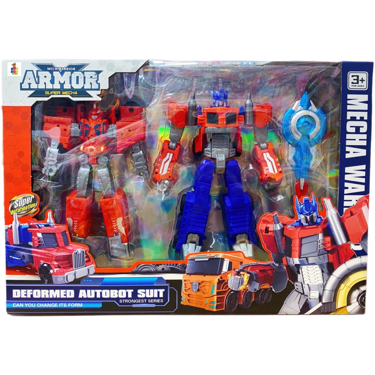 Transformer Figuras Robot Autobot Con Accesorios 2en1 Bodega