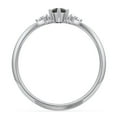 thumbnail image 4 of Birthstone Oval Ring with Shoulder Accents - Smokey Quartz (June), 4 of 5