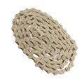 thumbnail image 1 of Bike Chain, Manganese Steel 116 Links High Strength Bicycle Single Speed Chain  For Cycling Brown,Silver,Gold, 1 of 8