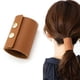 thumbnail image 2 of Lazos De Pelo De Cuero Titular De Cola De Caballo Ajustable Accesorios Para El Cabello Kearding CE008380-01, 2 of 6