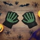 thumbnail image 4 of Guantes de medio de de Halloween, fantásticos guantes de fantasma cálidos para disfraz de Cosplay, niños, niños Cráneo, 4 of 9