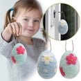 thumbnail image 3 of Creatine Easter Egg Hanging Handmade DIY Wreath Colorful Speckled For Home Party Festive Seasonal, 3 of 6