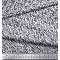 thumbnail image 2 of Soimoi Poly Georgette Fabric Floral Shirting Printed Fabric 1 Yard 52 Inch Wide, 2 of 3