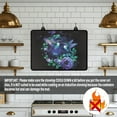 thumbnail image 4 of ZIATUBLE Stove Cover Stove Top Cover for Electric Stove Oil-Proof Universal Induction Cooktop Mat Heat Resistant Glass Ceramic Stovetop Cover, 29 x 21 Inch, Hummingbird Flower, 4 of 7