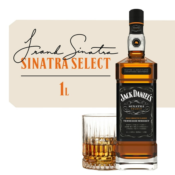 Jack Daniel's Sinatra Select Tennessee Whiskey, 1 L Bottle, 45