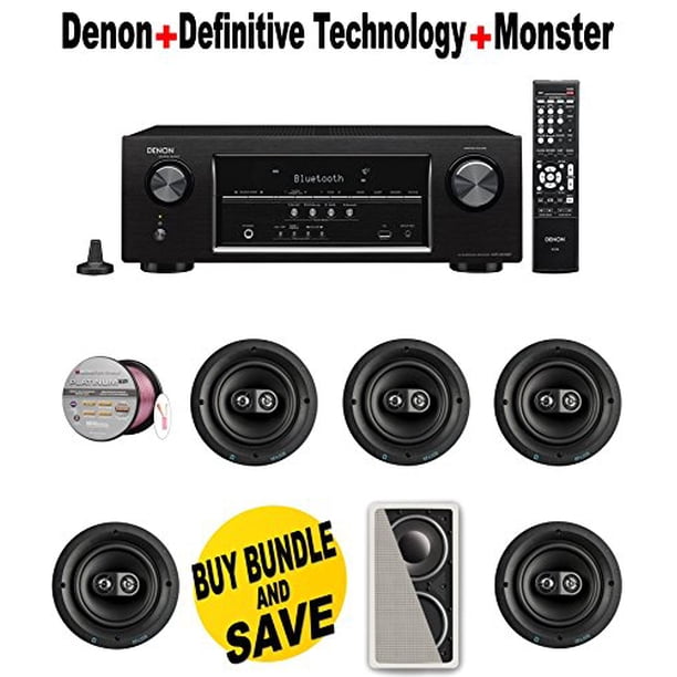 Denon AVRS510BT 5.2 Channel Full 4K Ultra HD A/V Receiver