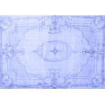 thumbnail image 1 of Ahgly Company Indoor Rectangle Persian Blue Traditional Area Rugs, 2' x 4', 1 of 4