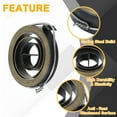 thumbnail image 3 of 2Pcs Drill Press Return Spring, 55 x 10 x 0.8 mm Coil Spring Assembly Steel Chemical Blackening Finish for Various Vacuum Volume Cleaner Coil Systems, 3 of 6